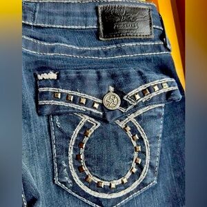 Women’s Big Star Dark Rinse Jeans Size 29 32 inseam VGUC